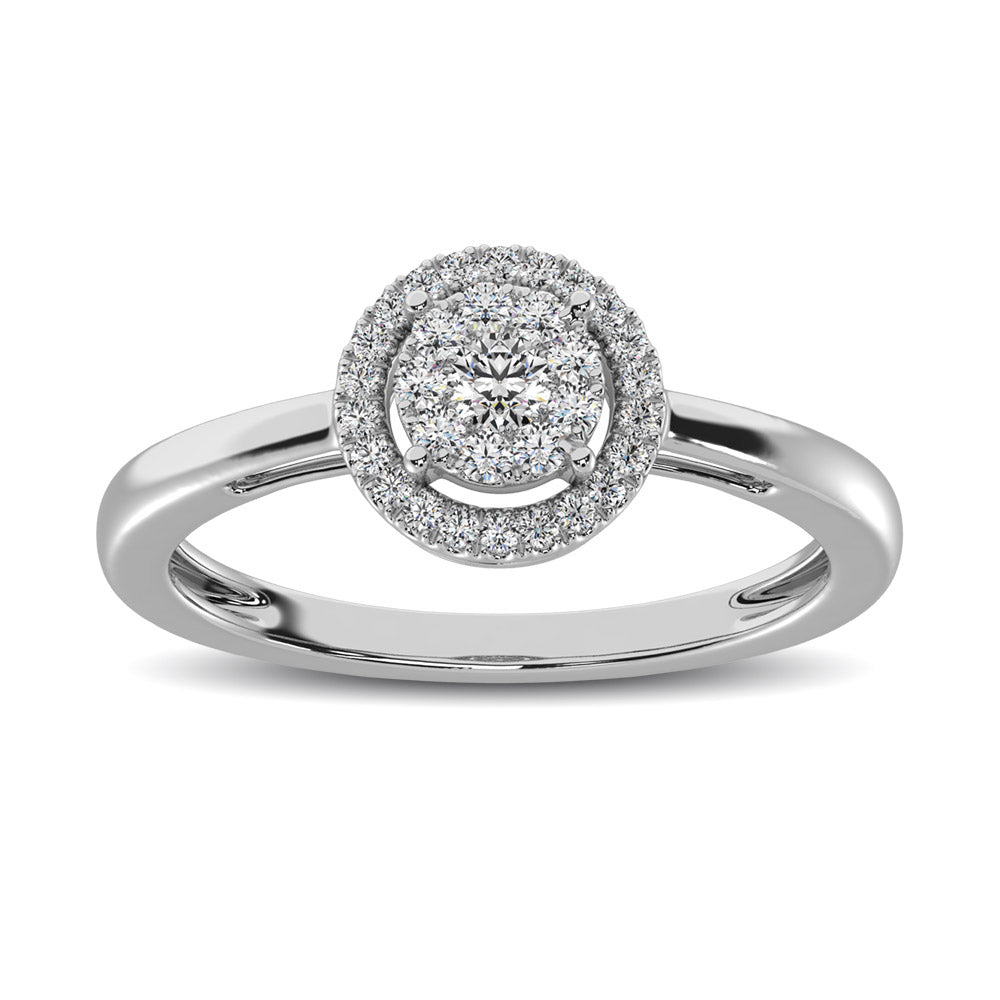 Diamond Composite 1/4 Ctw Fashion Ring - thediamondsq