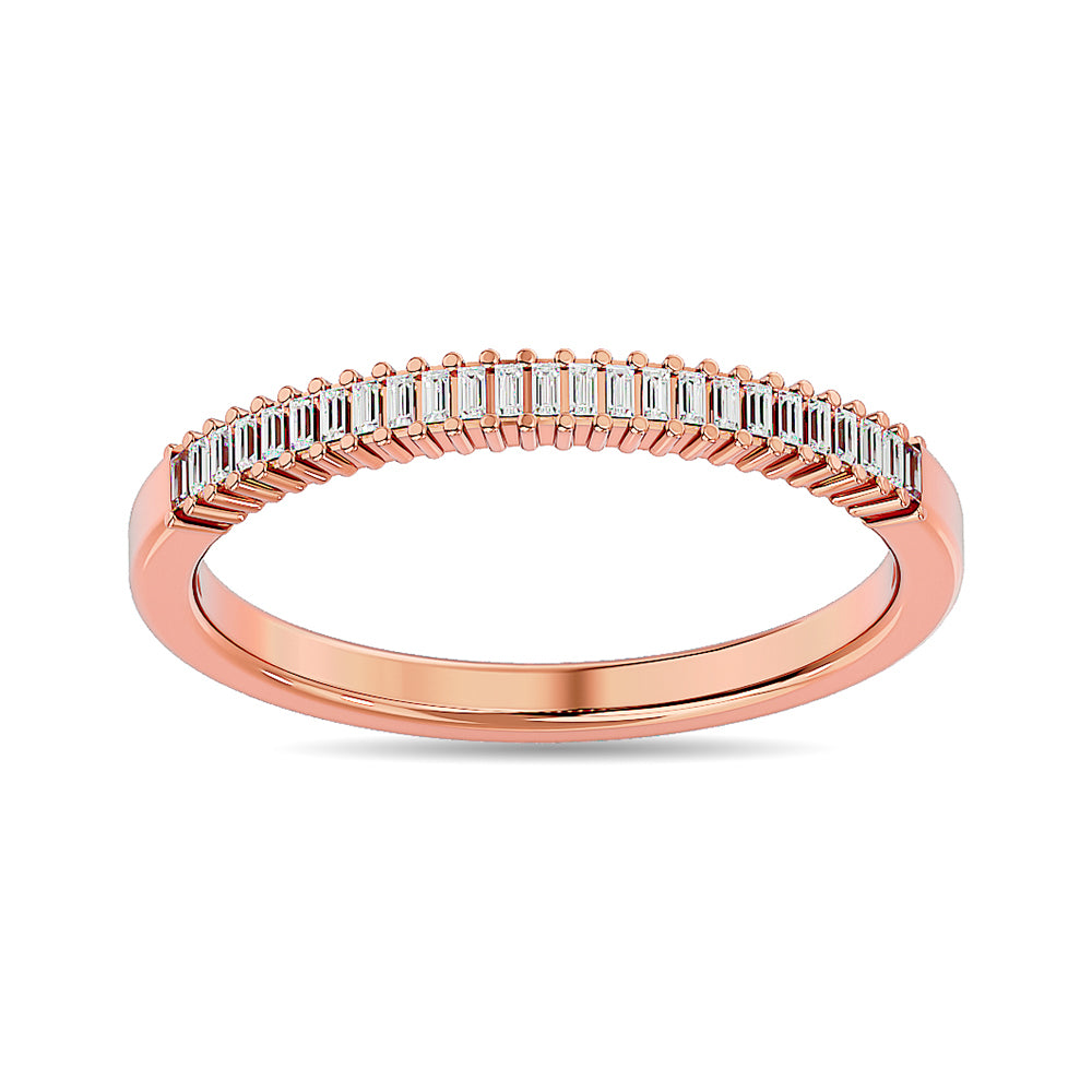 Diamond Anniversary Band 1/6 ct tw in 14K Rose Gold