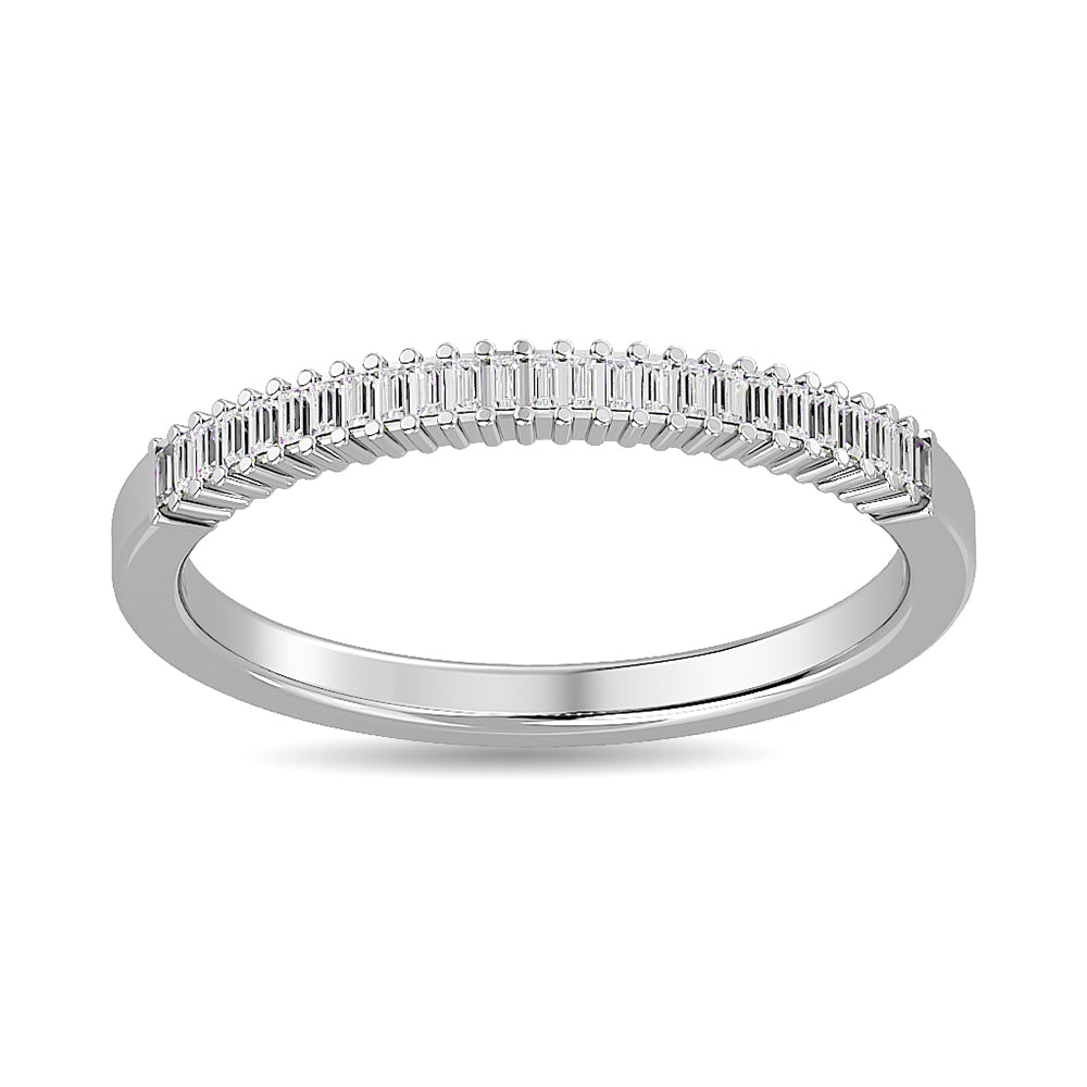 Diamond Anniversary Band 1/6 ct tw in 14K White Gold