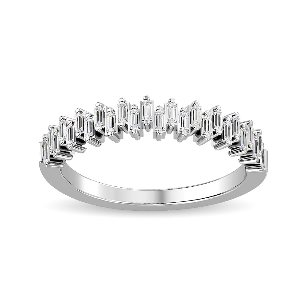 Diamond Ladies Band 1/4 ct tw in 14K White Gold