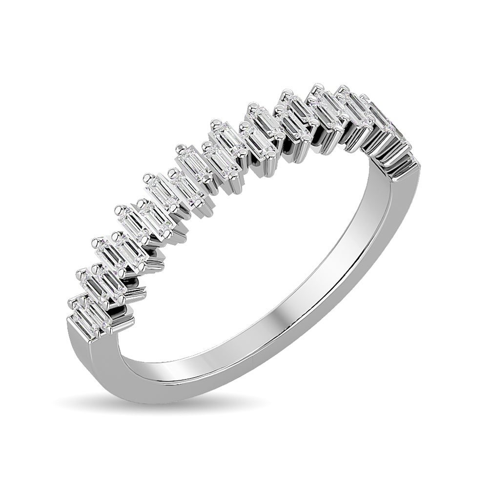 Diamond Ladies Band 1/4 ct tw in 14K White Gold