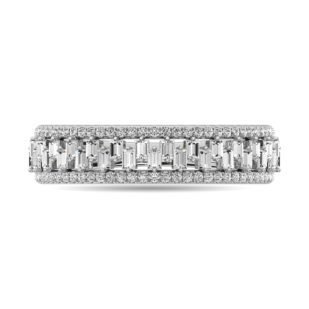 Diamond 1/3 Ct.Tw. Fashion Band in 14K White Gold