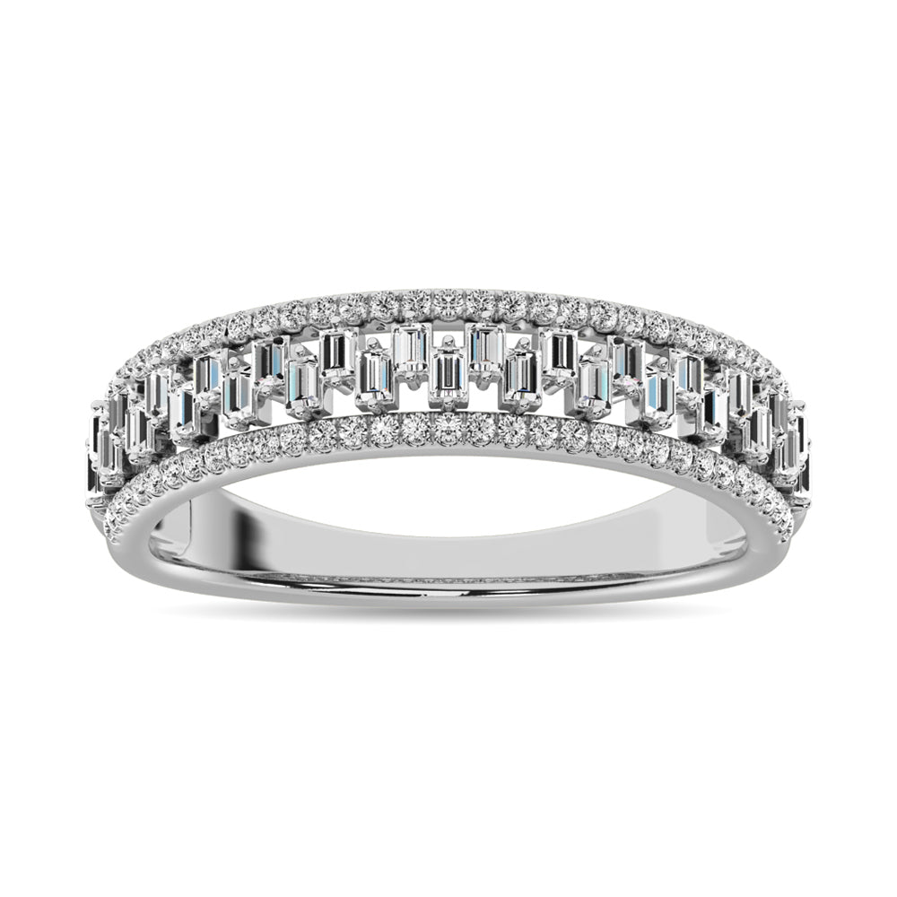 Diamond 1/3 Ct.Tw. Fashion Band in 14K White Gold