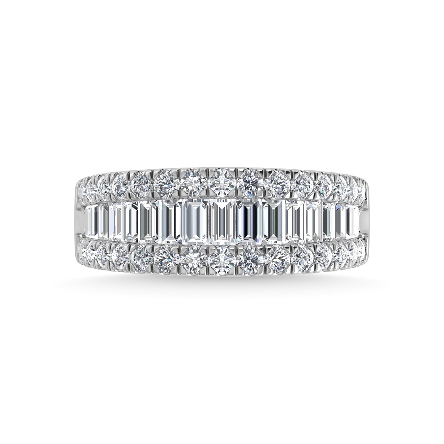 Diamond 1 1/2 Ct.Tw. Fashion Band in 14K White Gold