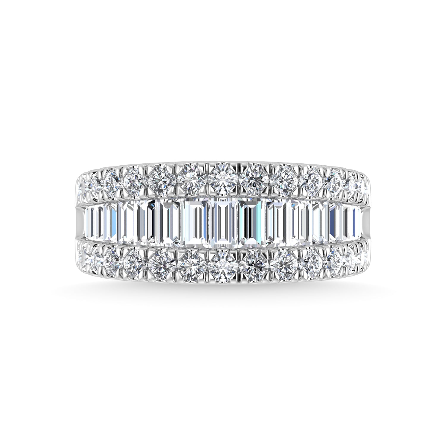 Diamond 1 7/8 Ct.Tw. Fashion Band in 14K White Gold